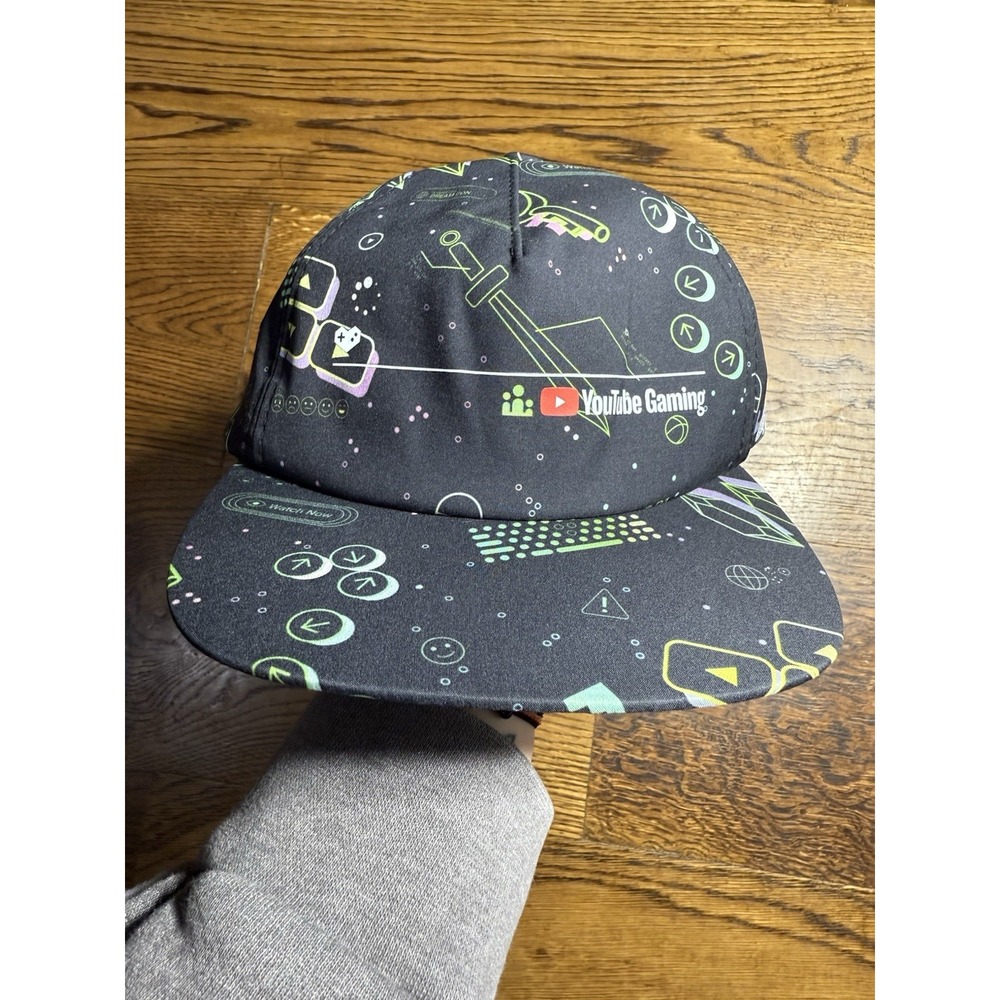 RARE Ateyo YouTube Gaming Dream Con 2024 Black Adjustable Snapback Hat